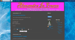 Desktop Screenshot of alexandrainfresno.blogspot.com