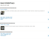 Tablet Screenshot of daily-essentials.blogspot.com