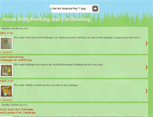 Tablet Screenshot of annasscrapandcard.blogspot.com