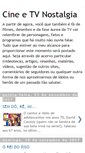 Mobile Screenshot of cinostalgia.blogspot.com