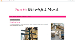 Desktop Screenshot of frommybeautifulmind.blogspot.com