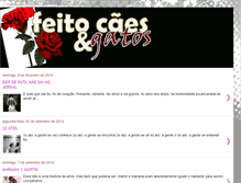 Tablet Screenshot of feitocaesegatos.blogspot.com