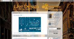 Desktop Screenshot of design-live.blogspot.com