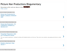 Tablet Screenshot of picturemanproductions.blogspot.com