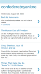 Mobile Screenshot of confederateyankee.blogspot.com