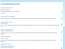 Tablet Screenshot of confederateyankee.blogspot.com