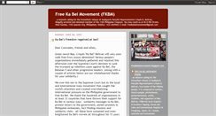 Desktop Screenshot of freekabelmovement.blogspot.com