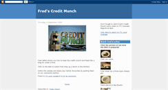 Desktop Screenshot of fredcreditmunch.blogspot.com