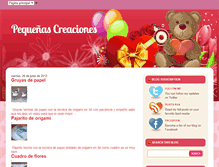 Tablet Screenshot of curiosidadesdelasmanualidades.blogspot.com