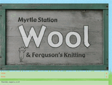 Tablet Screenshot of myrtlestationwool.blogspot.com