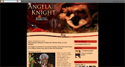 Desktop Screenshot of angelasknights.blogspot.com