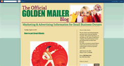 Desktop Screenshot of goldenmailer.blogspot.com