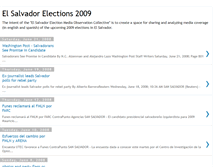 Tablet Screenshot of elsalvadorelection.blogspot.com