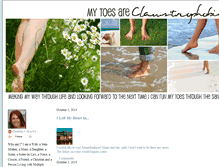 Tablet Screenshot of mytoesareclaustrophobic.blogspot.com