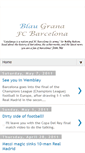 Mobile Screenshot of forza-barcelona.blogspot.com