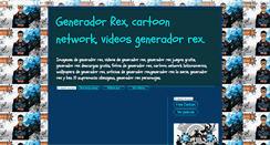 Desktop Screenshot of generadorrex.blogspot.com