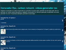 Tablet Screenshot of generadorrex.blogspot.com