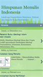 Mobile Screenshot of himpunanmenulisindonesia.blogspot.com