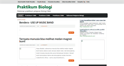 Desktop Screenshot of praktikumbiologi.blogspot.com