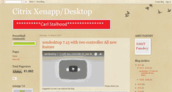 Desktop Screenshot of amit-xenapp.blogspot.com