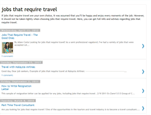 Tablet Screenshot of jobs-that-require-travel.blogspot.com