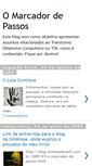 Mobile Screenshot of omarcadordepassos.blogspot.com