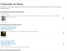 Tablet Screenshot of omarcadordepassos.blogspot.com