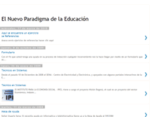 Tablet Screenshot of paradigmaeducacional.blogspot.com
