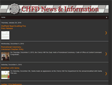 Tablet Screenshot of cherryhillfire.blogspot.com