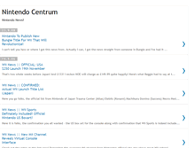 Tablet Screenshot of nintendo-centrum.blogspot.com