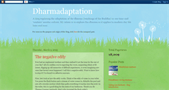 Desktop Screenshot of dharmadaptation.blogspot.com