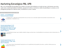 Tablet Screenshot of especializaciongerenciaupb2009.blogspot.com