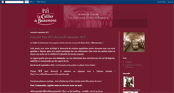 Desktop Screenshot of cellierdebeaumont.blogspot.com