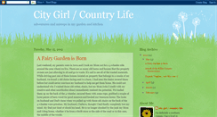 Desktop Screenshot of citygirlwithacountrylife.blogspot.com