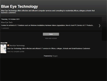 Tablet Screenshot of blueeyetech.blogspot.com