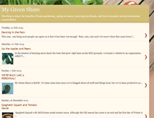Tablet Screenshot of mygreenshare.blogspot.com