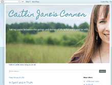 Tablet Screenshot of caitlinjanetunes.blogspot.com