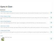 Tablet Screenshot of gyms-in-clare.blogspot.com