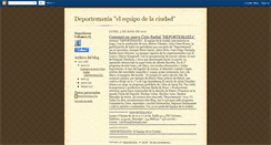 Desktop Screenshot of deportemaniastotome.blogspot.com