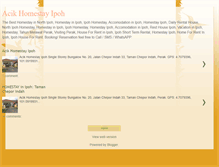 Tablet Screenshot of ipohhomestay.blogspot.com