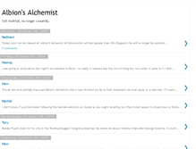 Tablet Screenshot of albionsalchemist.blogspot.com