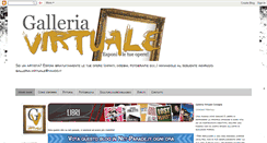 Desktop Screenshot of galleriavirtuale.blogspot.com