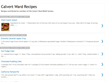 Tablet Screenshot of calvertrecipes.blogspot.com