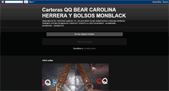 Desktop Screenshot of elpalaciodelascarteras.blogspot.com