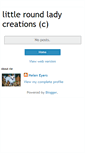 Mobile Screenshot of littleroundladygourds.blogspot.com