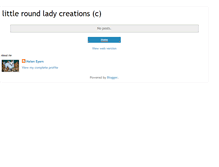 Tablet Screenshot of littleroundladygourds.blogspot.com