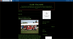 Desktop Screenshot of clubitalianoderugby.blogspot.com