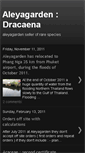 Mobile Screenshot of aleyagarden-dracaena.blogspot.com