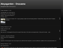 Tablet Screenshot of aleyagarden-dracaena.blogspot.com