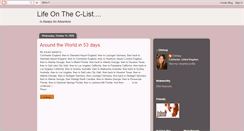 Desktop Screenshot of lifeontheclist.blogspot.com